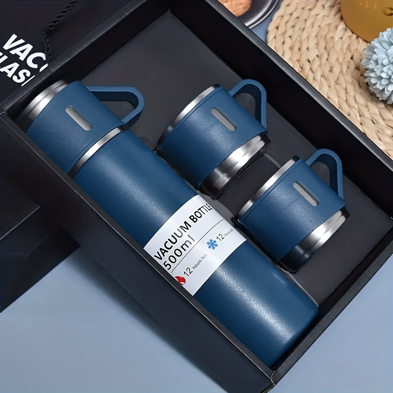 Stainless Steel Vacuum Insulated Thermal Mug & Cup Set