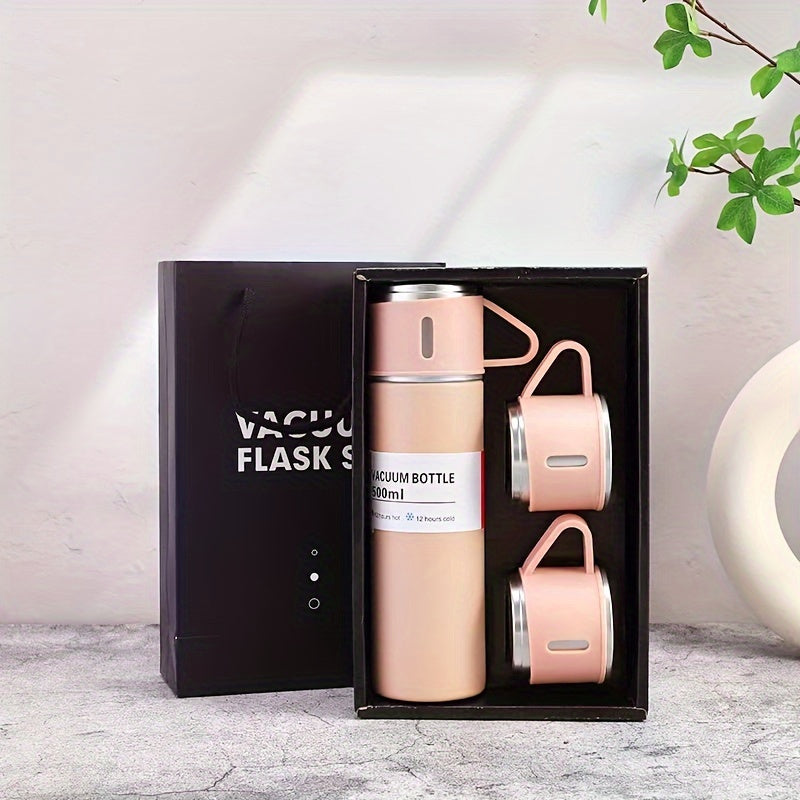 Stainless Steel Vacuum Insulated Thermal Mug & Cup Set