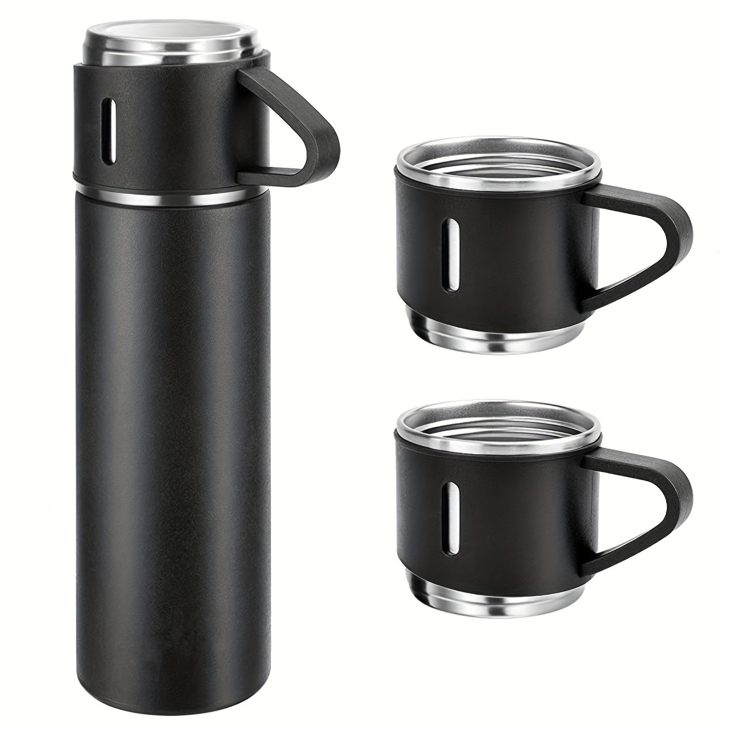 Stainless Steel Vacuum Insulated Thermal Mug & Cup Set