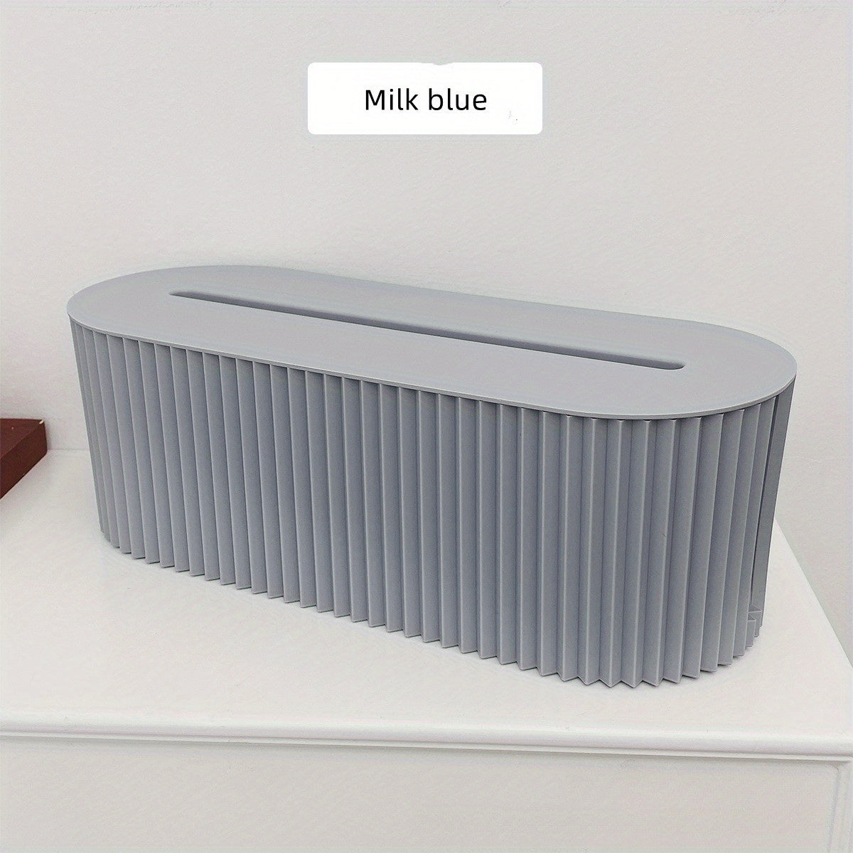 1pc High-Capacity Cable Storage Box - Space-Saving Desktop Cord Organizer with Lid for Office, Home Office, Living Room, and Home Storage & Organization