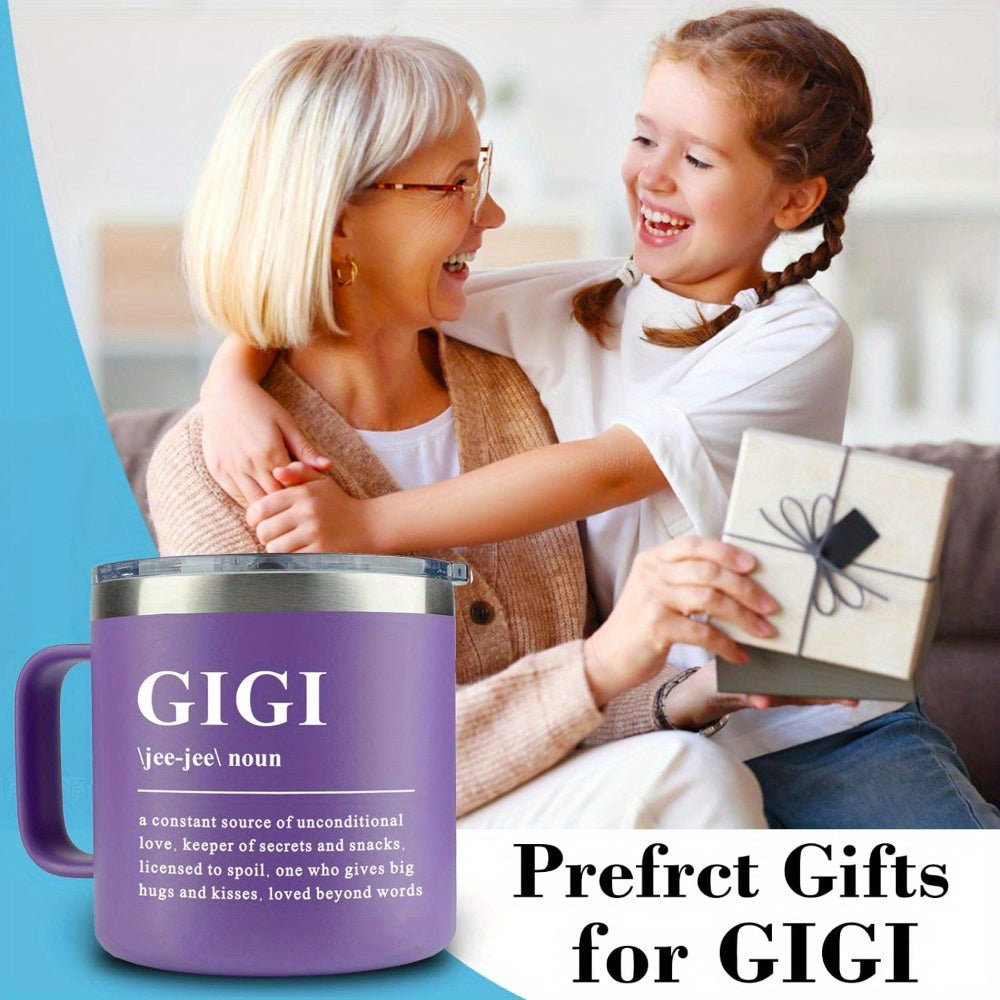Gigi Coffee Mug — 14oz Stainless Steel Gift for Grandma