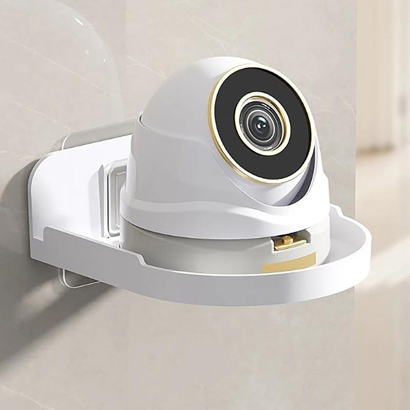 Wall Hanging Floating Shelf for Living Room Storage - Classic Style Plastic Holder for Routers, Cameras, Projectors - No-Drill Universal Mounting Tray for Home Organization