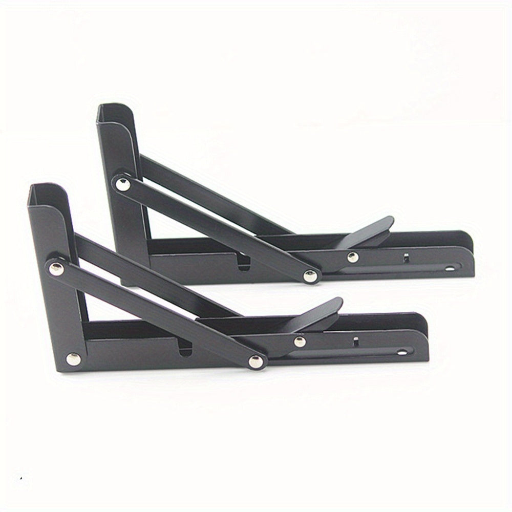 1pc Heavy Duty Adjustable Folding Frame - 90° Foldable Wall-Mounted Industrial Cast Iron & Carbon Steel - For Garage & Workshop Organization - Perfect Gift for DIY Enthusiasts