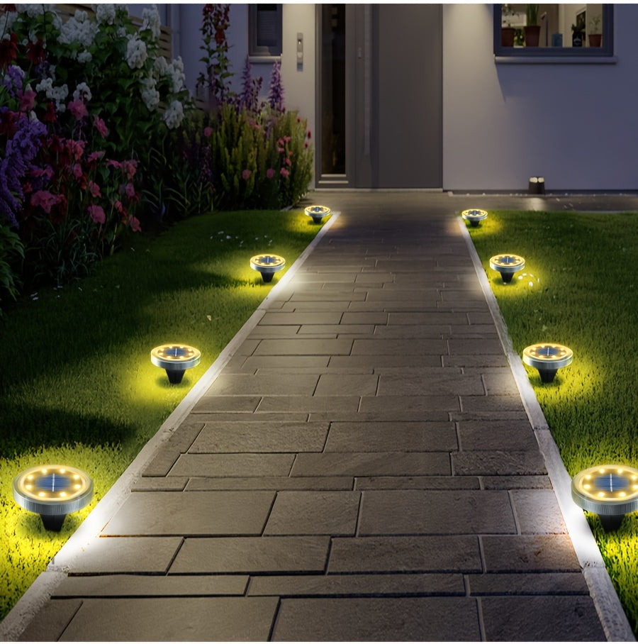 Solar Lamp Lawn LED Powerd Non-Slip Lamp Landscape Light Waterproof IP65 Decorative Outdoor Garden Yard Patio Path Stairs