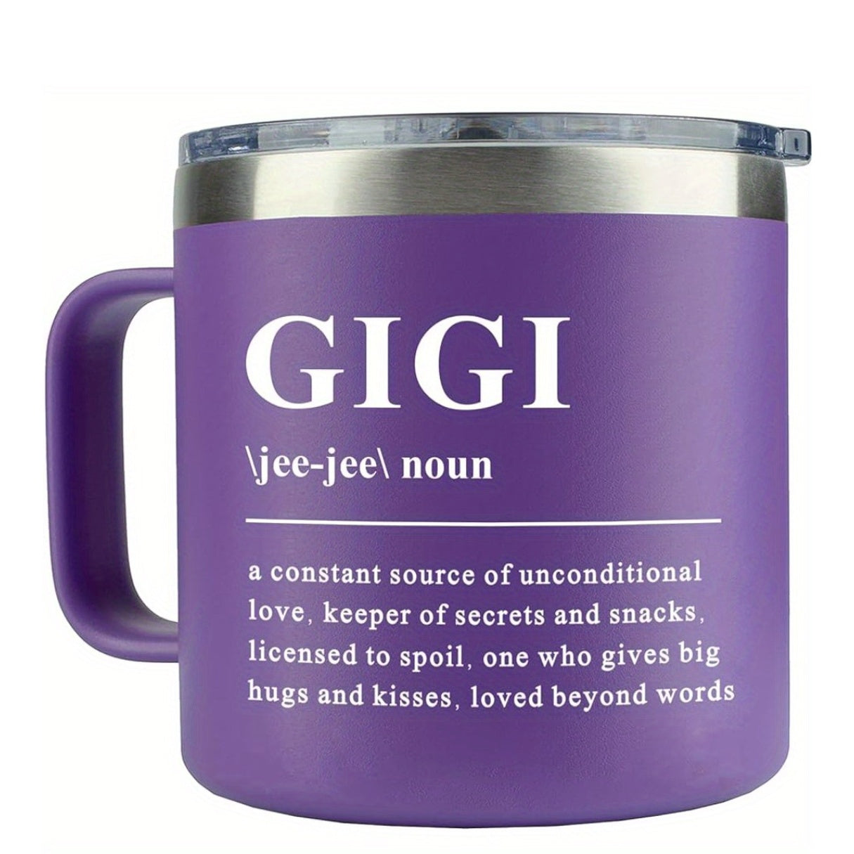 Gigi Coffee Mug — 14oz Stainless Steel Gift for Grandma