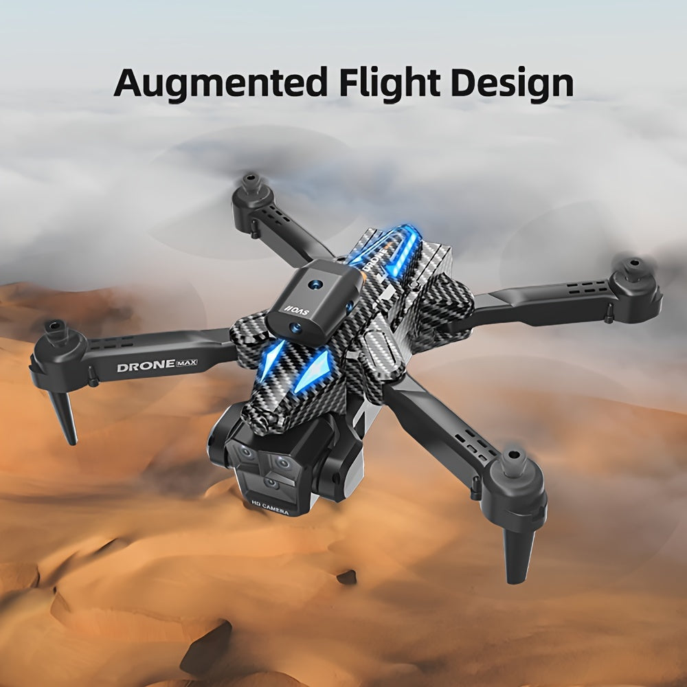 C10 Drone With Aerial Camera Three, 360° Infrared Obstacle Avoidance, Remote Control Boys And Girls Gifts, Outdoor Games