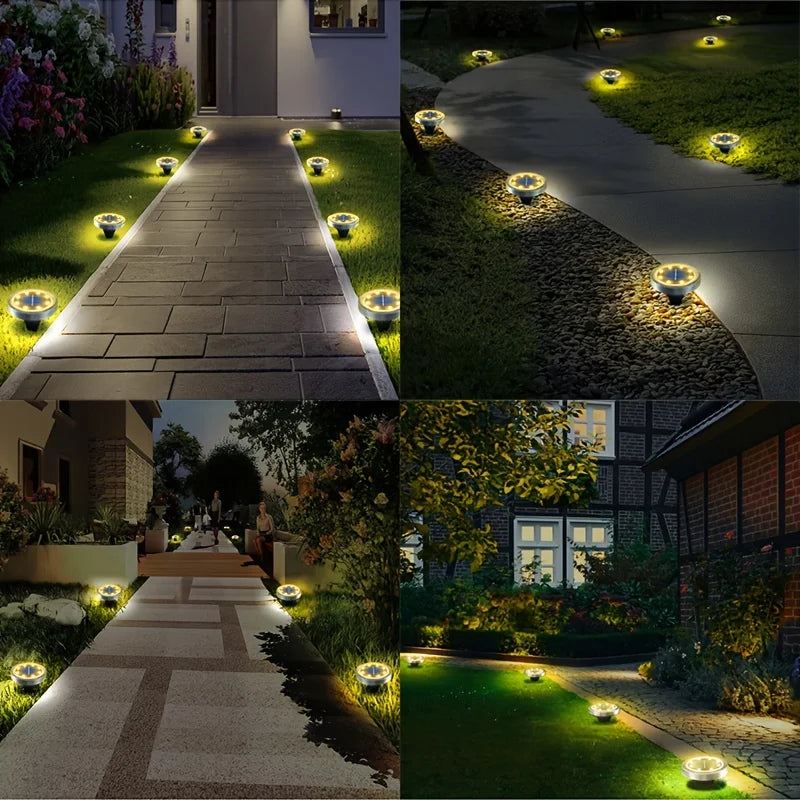 Solar Lamp Lawn LED Powerd Non-Slip Lamp Landscape Light Waterproof IP65 Decorative Outdoor Garden Yard Patio Path Stairs