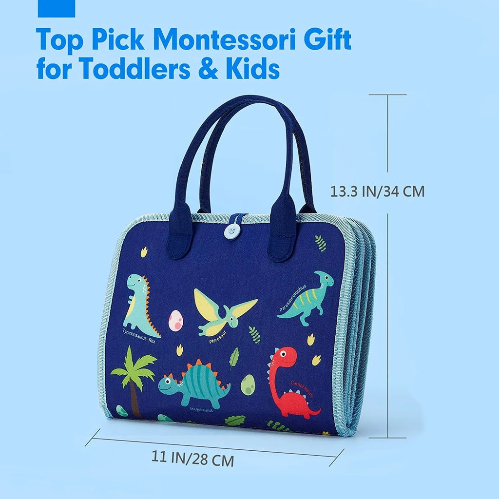 Montessori Toddler Busy Board | Autism Sensory Toy for Life Skills & Motor Development