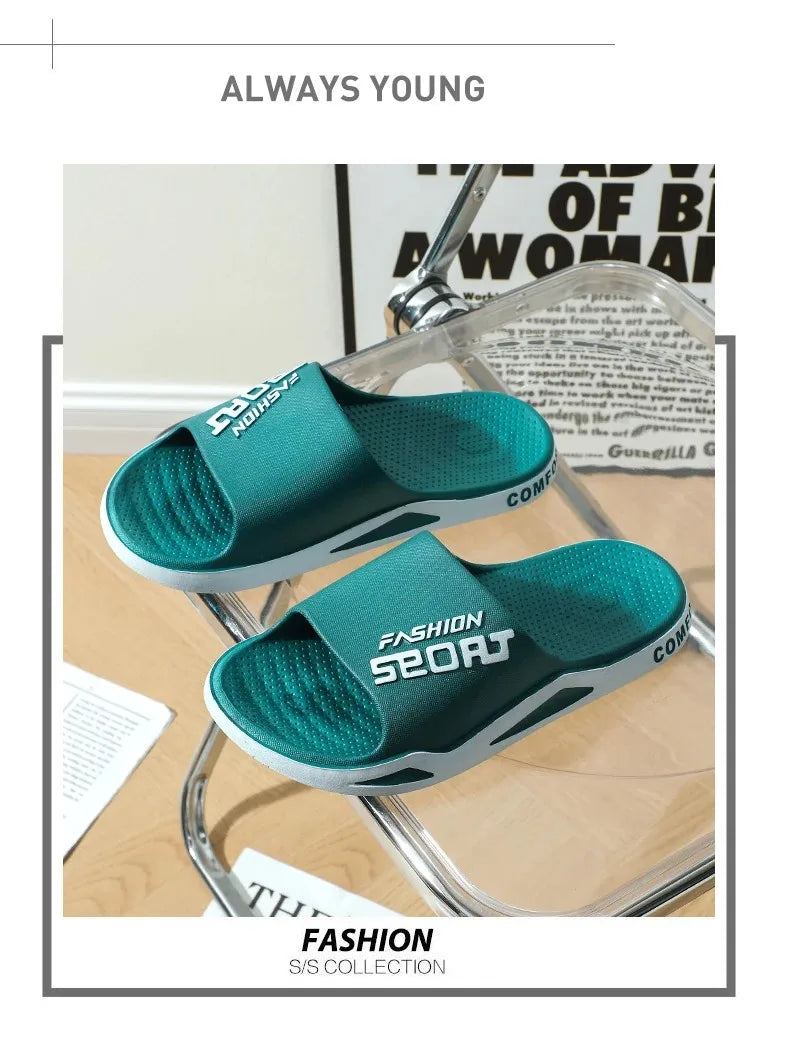 Unisex Non-Slip Indoor & Outdoor Sport Slippers