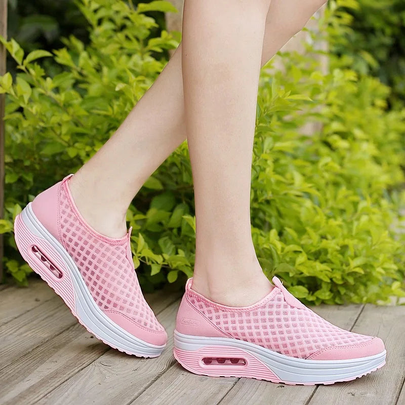 Women's Lightweight Breathable Mesh Walking Sneakers