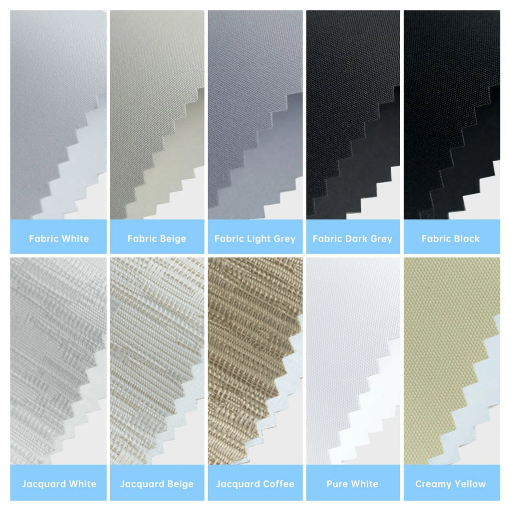 Smart Automatic Roller Blinds with Blackout Fabric