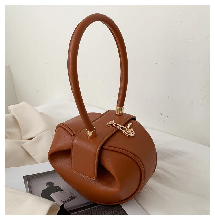 Women's Mini Bowling Round Shoulder Bag