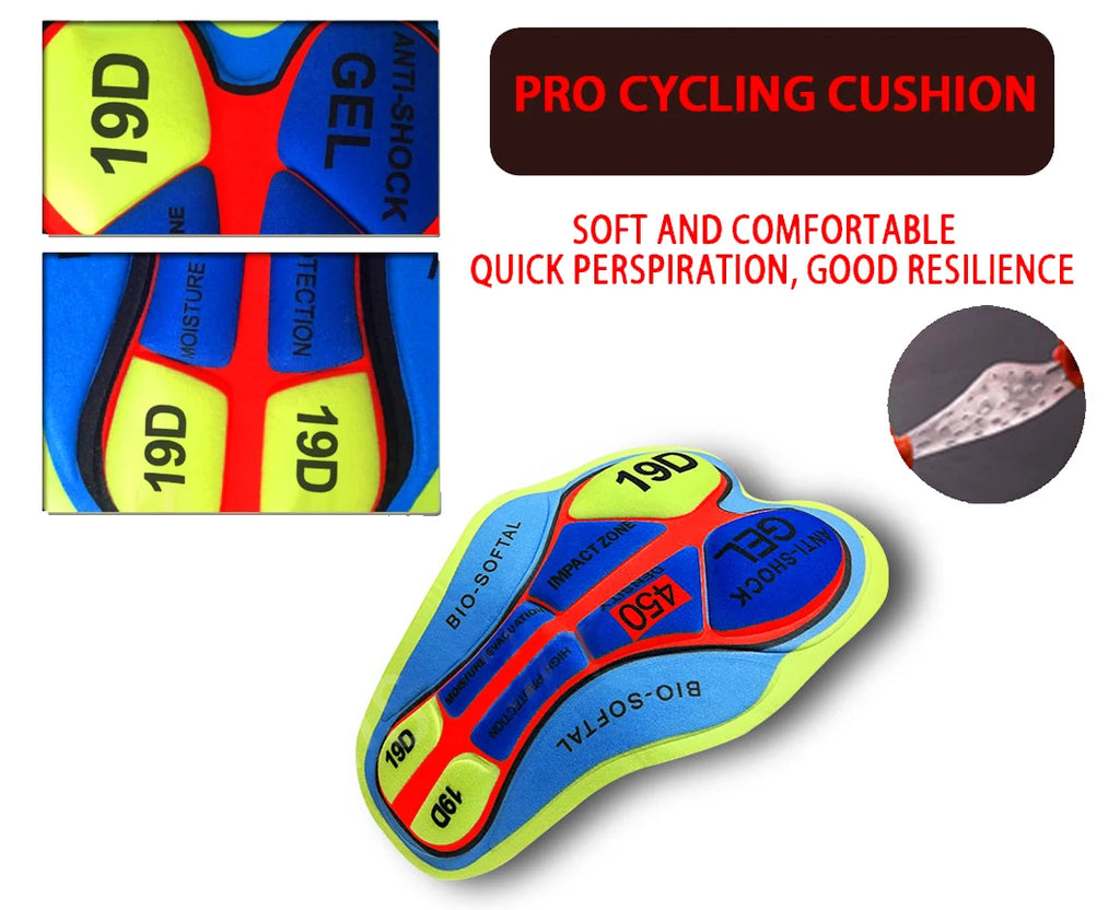 2026 Men Cycling Shorts Padded Road Bicycle Mtb Mountain Bike Men's Cycling Shorts Breathable Compression Cycling Bib Shorts