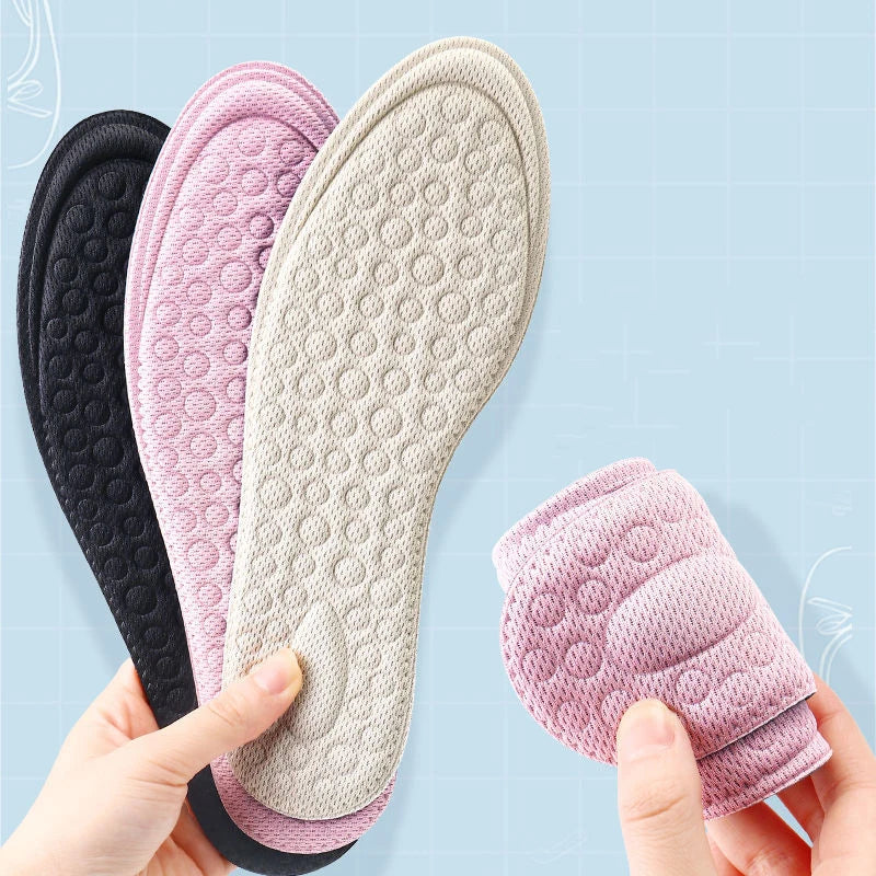 Memory Foam Comfort Shoe Insoles — Breathable & Shock-Absorbing