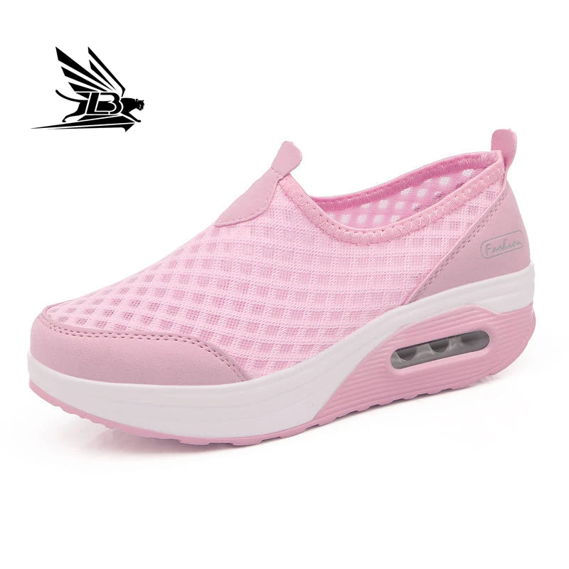 Women's Lightweight Breathable Mesh Walking Sneakers