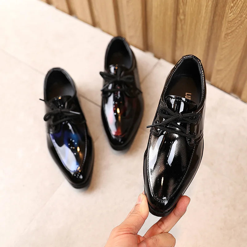 Kids' Unisex Patent Leather Party & School Dress Shoes