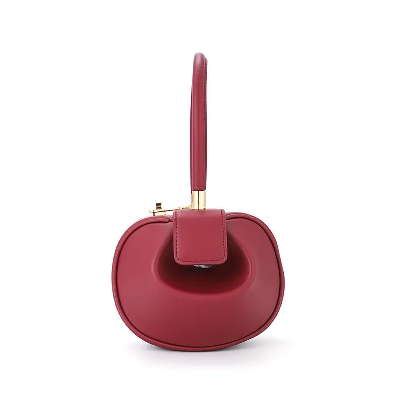 Women's Mini Bowling Round Shoulder Bag