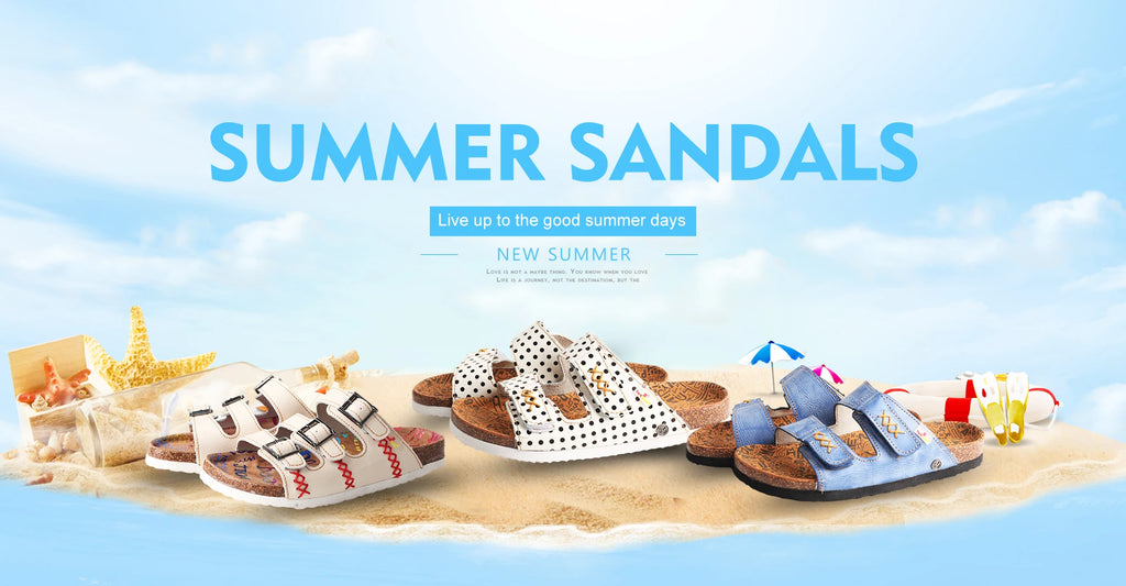 Women's Genuine Leather Waterproof Outdoor Slippers