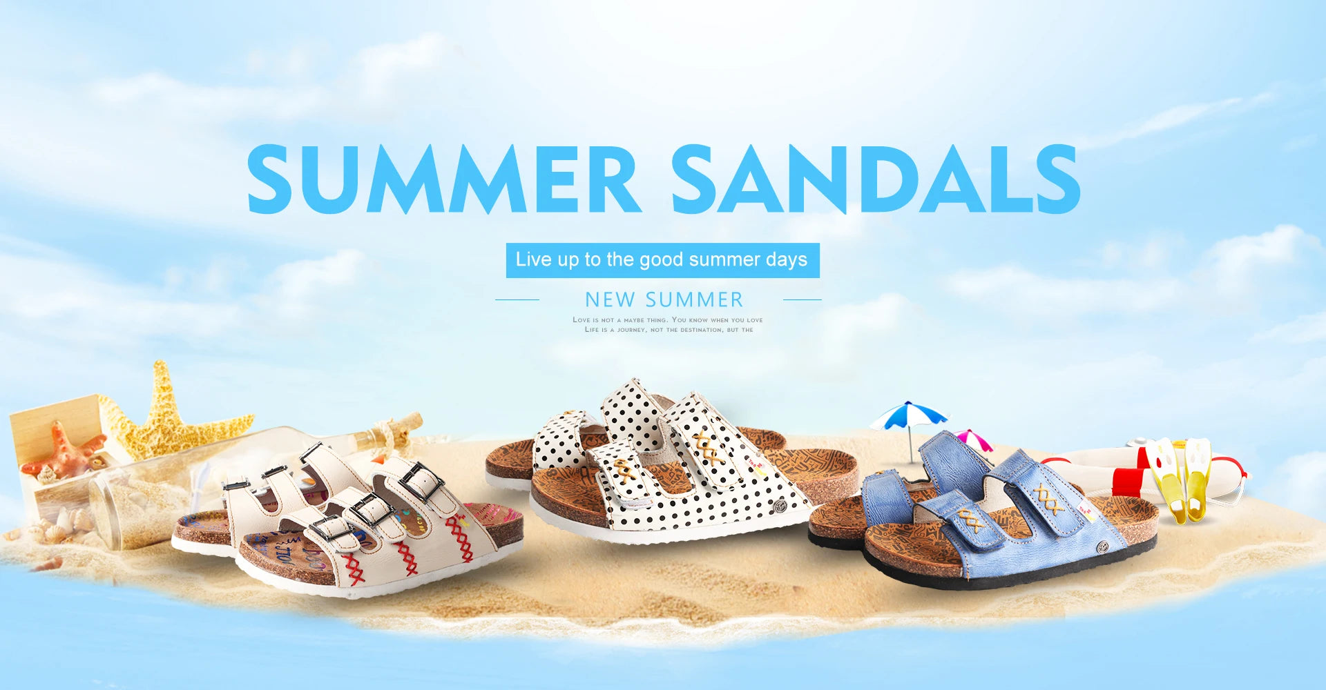 Women's Genuine Leather Waterproof Outdoor Slippers