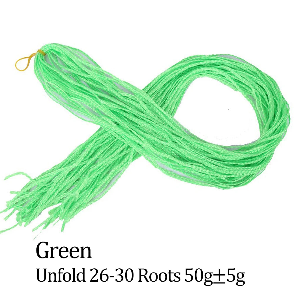 Ombre Zizi Braids Thin Box Braids Crochet Hair Extensions Synthetic Hair Rainbow Thin Zizi Braids Hair Bundles BudaBuda