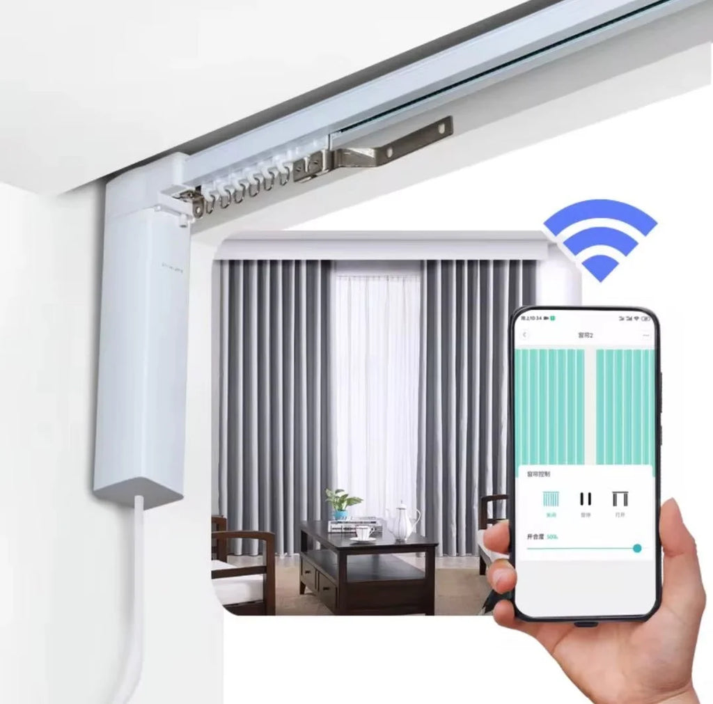 Luxury Smart Electric Blackout Curtains
