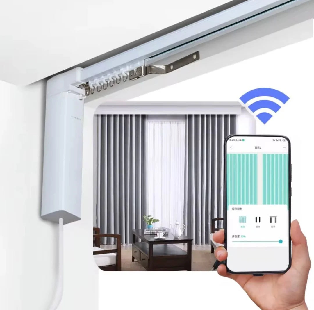 Luxury Smart Electric Blackout Curtains