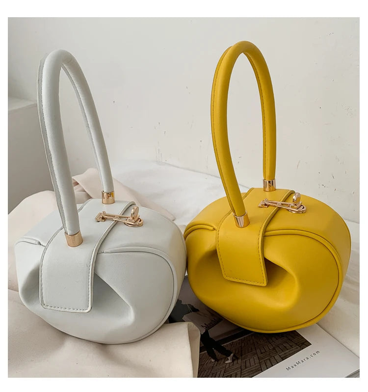 Women's Mini Bowling Round Shoulder Bag