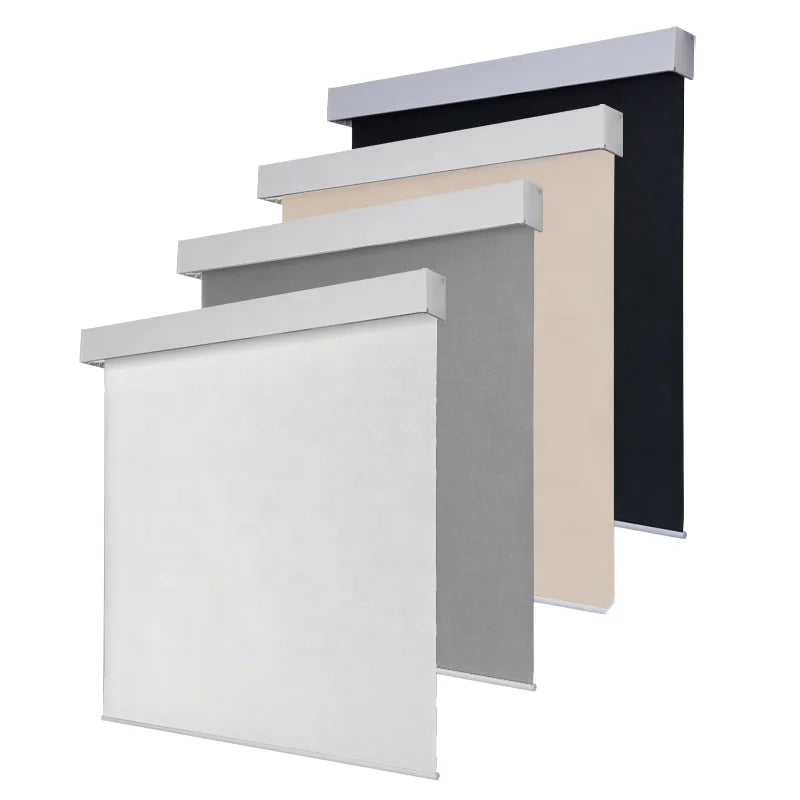 Smart Automatic Roller Blinds with Blackout Fabric