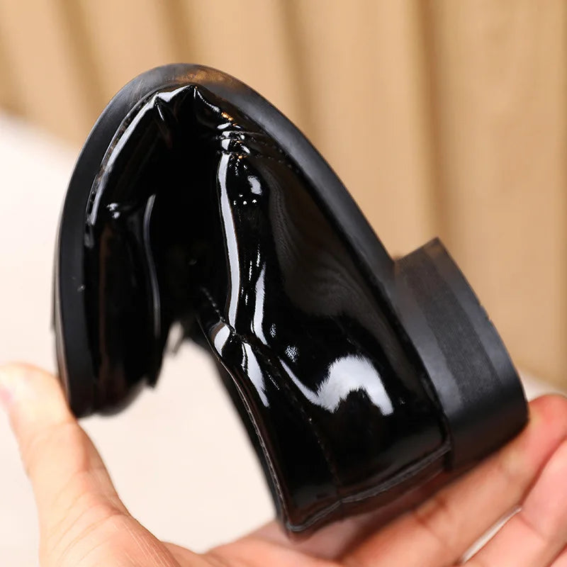 Kids' Unisex Patent Leather Party & School Dress Shoes
