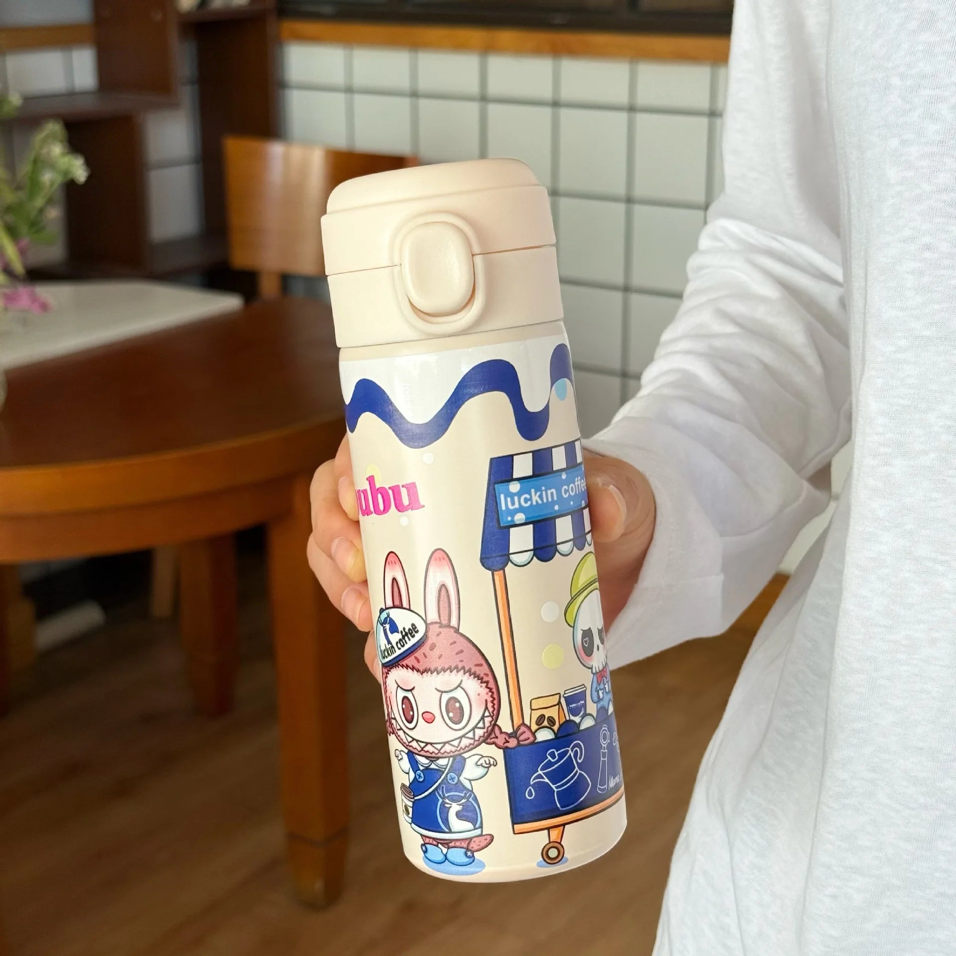 Labubu Cartoon 304 Stainless Steel Vacuum Insulated Tumbler