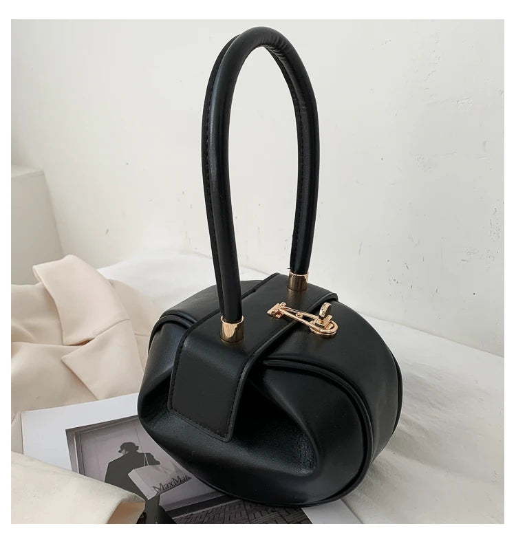 Women's Mini Bowling Round Shoulder Bag