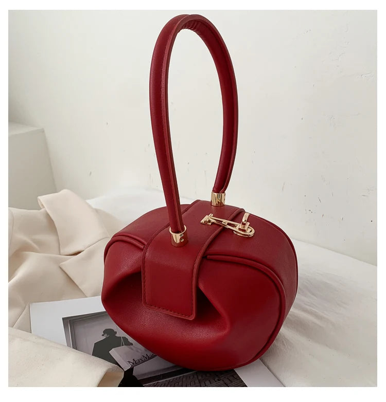 Women's Mini Bowling Round Shoulder Bag