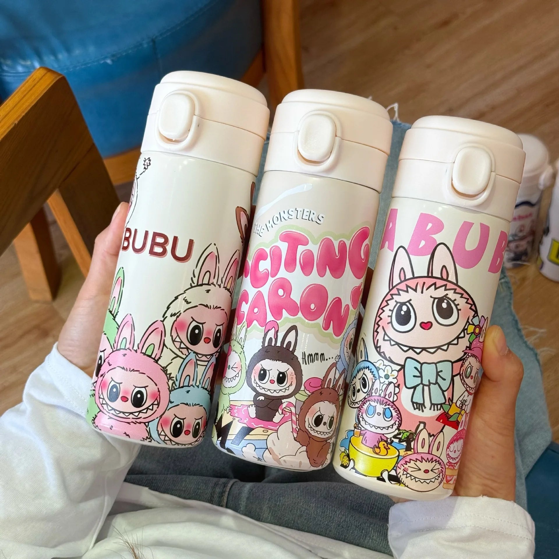 Labubu Cartoon 304 Stainless Steel Vacuum Insulated Tumbler