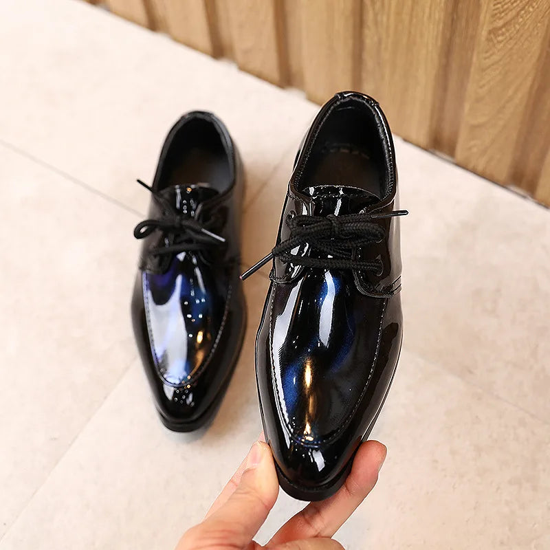 Kids' Unisex Patent Leather Party & School Dress Shoes