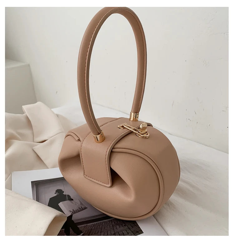 Women's Mini Bowling Round Shoulder Bag
