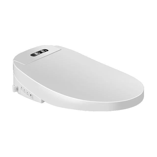 High-Grade Smart Intelligent Toilet Seat Home Design with Durable Plastic Material Elongated Shape