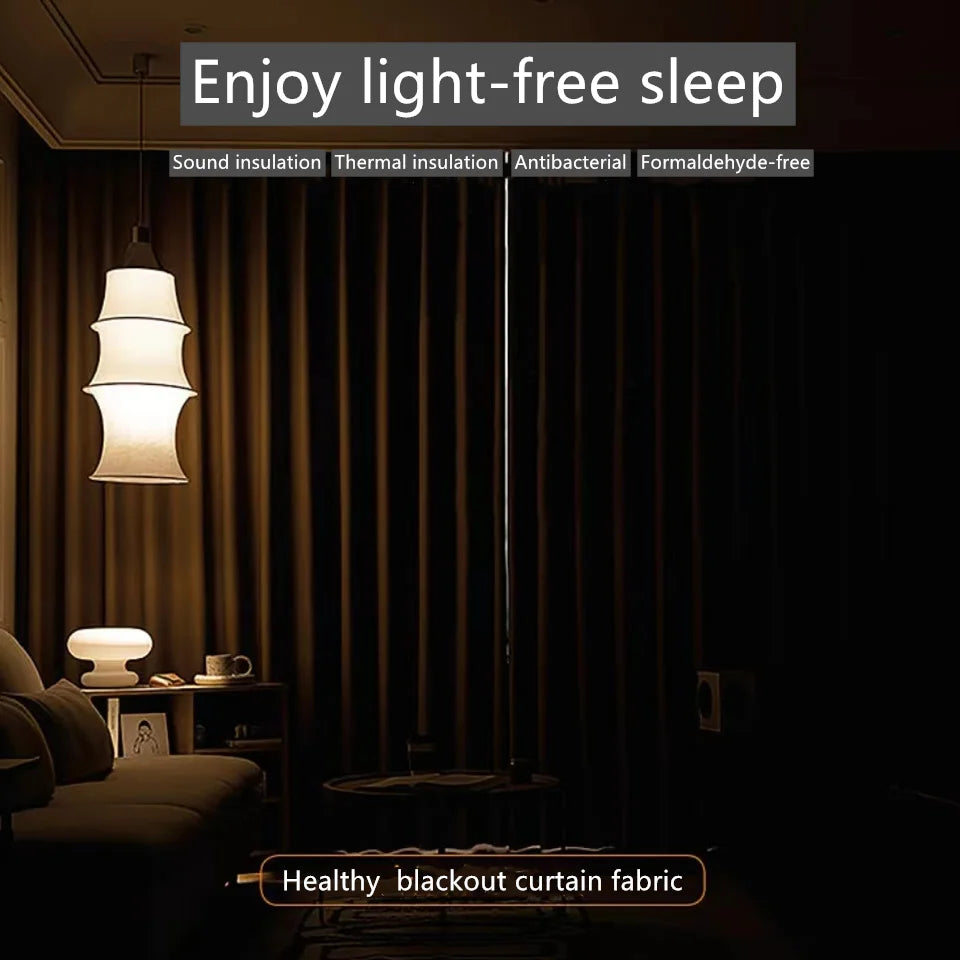 Luxury Smart Electric Blackout Curtains