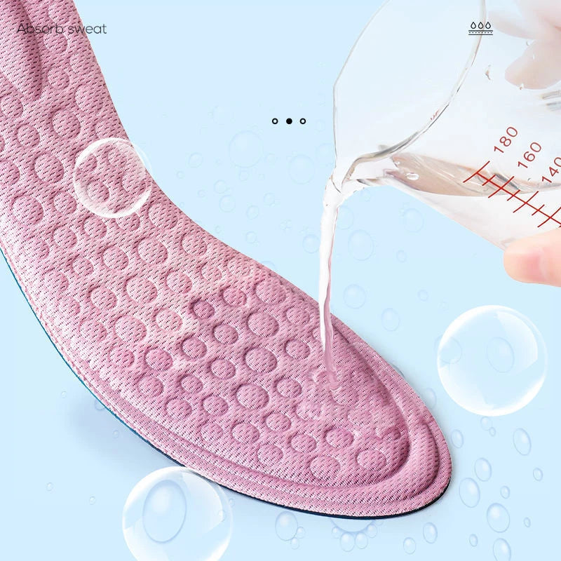 Memory Foam Comfort Shoe Insoles — Breathable & Shock-Absorbing