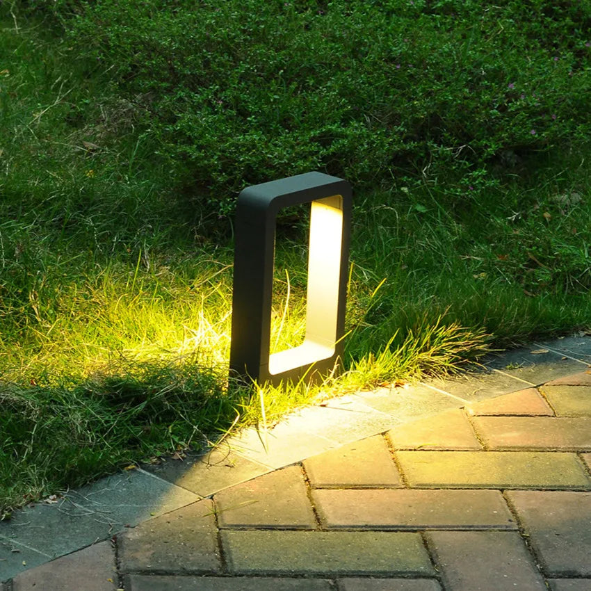 IP65 Outdoor Waterproof LED Lawn Lamp 10W Floor Lamp Garden Yard Aluminum