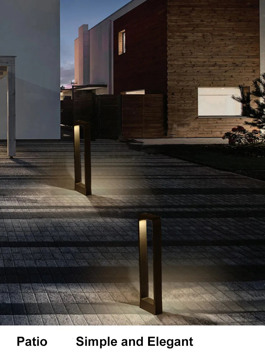 IP65 Outdoor Waterproof LED Lawn Lamp 10W Floor Lamp Garden Yard Aluminum