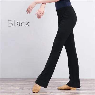 Fitness Yoga Pants Woman Running Sport Pants Yoga Legging Dance Pants High Waist Stretch Slim Ballet Pants Ladies
