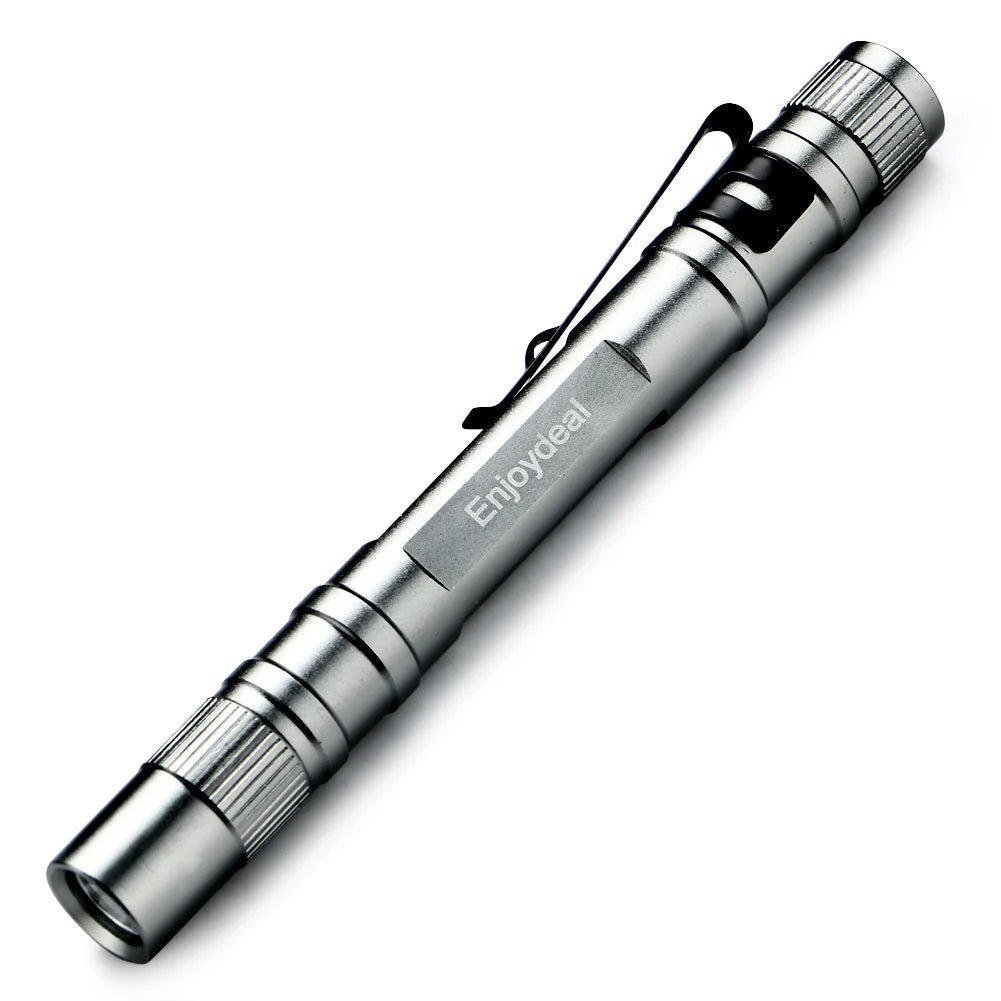 Mini LED Flashlight Penlight 1000 Lumens Lamp Clip Small Flashlights Torch Outdoor camping Pocket pen lights emergency Lantern