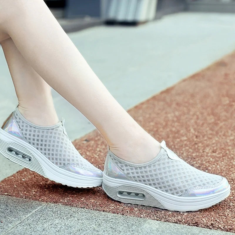 Women's Lightweight Breathable Mesh Walking Sneakers