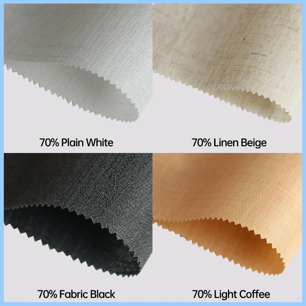 Smart Automatic Roller Blinds with Blackout Fabric