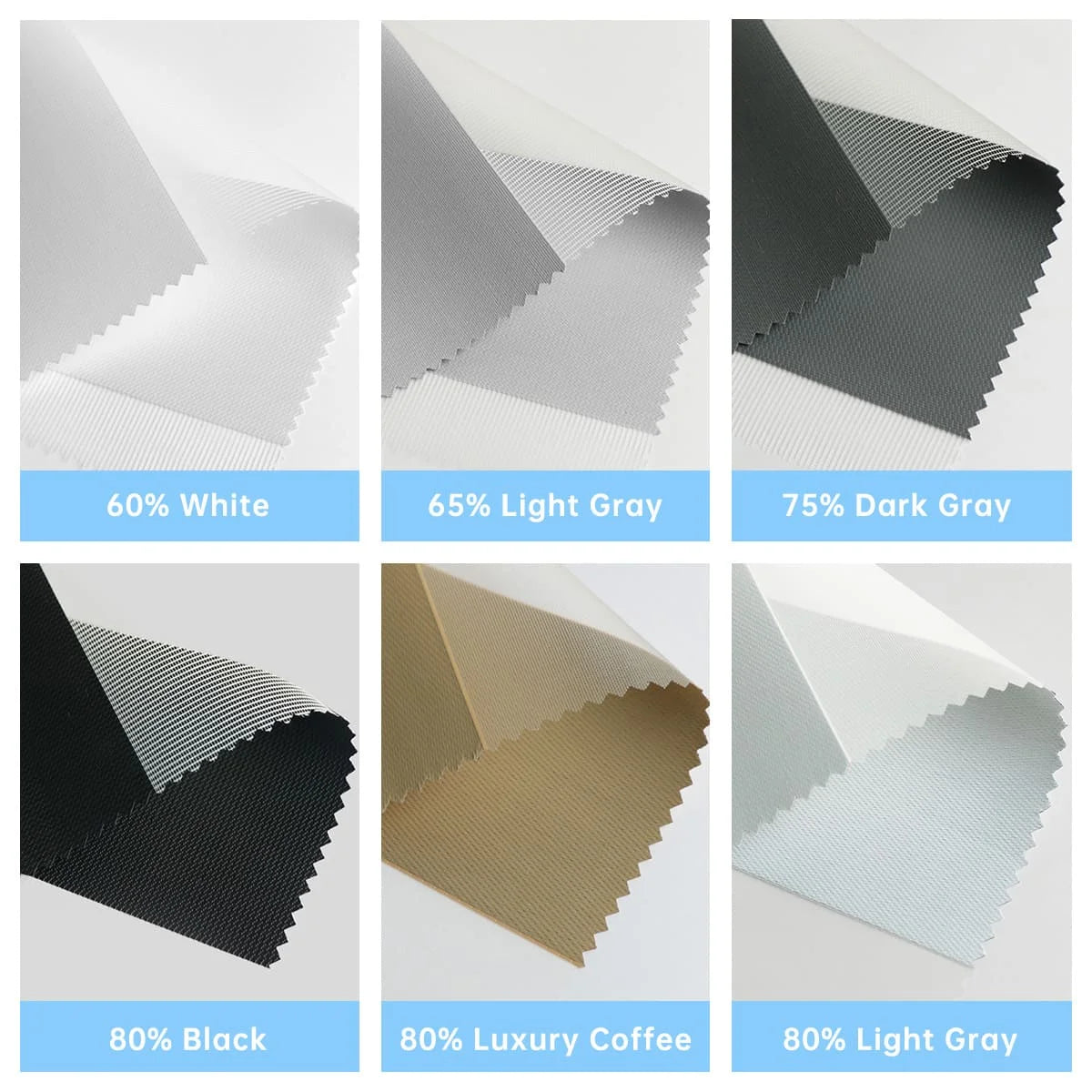 Motorized Bluetooth Smart Blackout Zebra Blinds