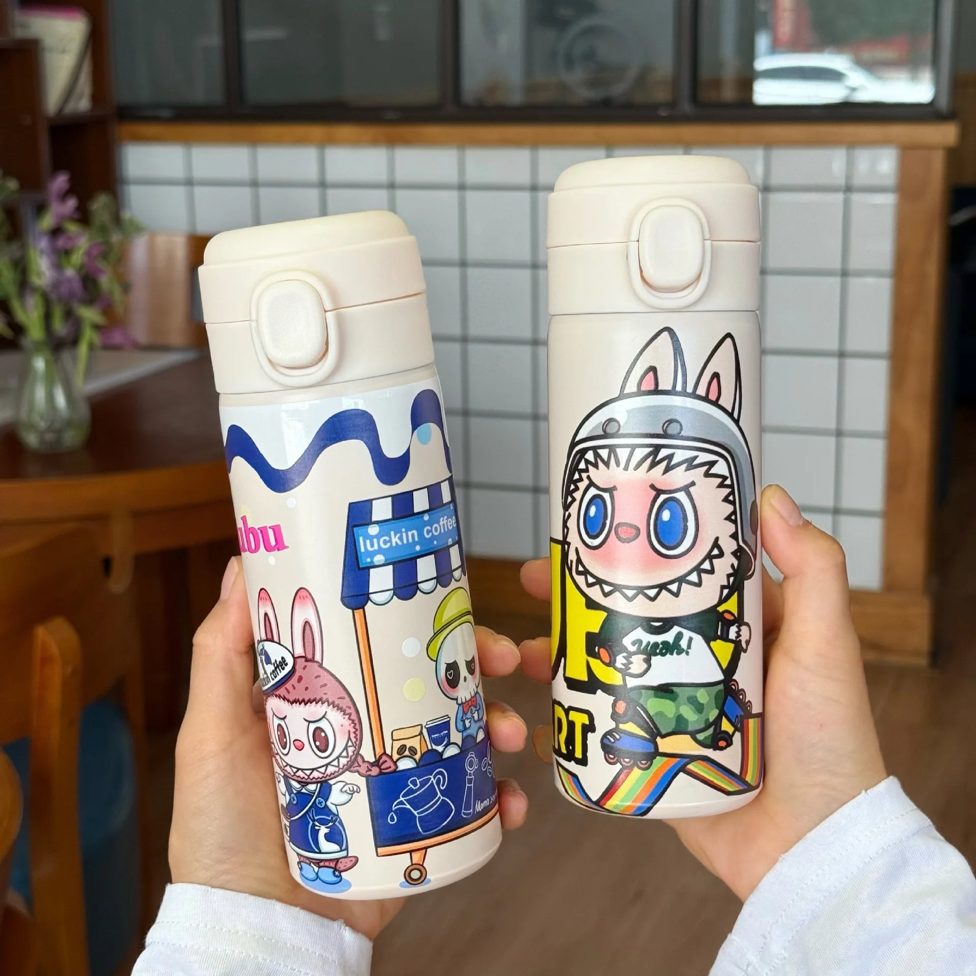 Labubu Cartoon 304 Stainless Steel Vacuum Insulated Tumbler