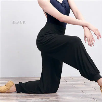 Women's Yoga Pants – High Waist Flare & Harem Dance Leggings by Daydance