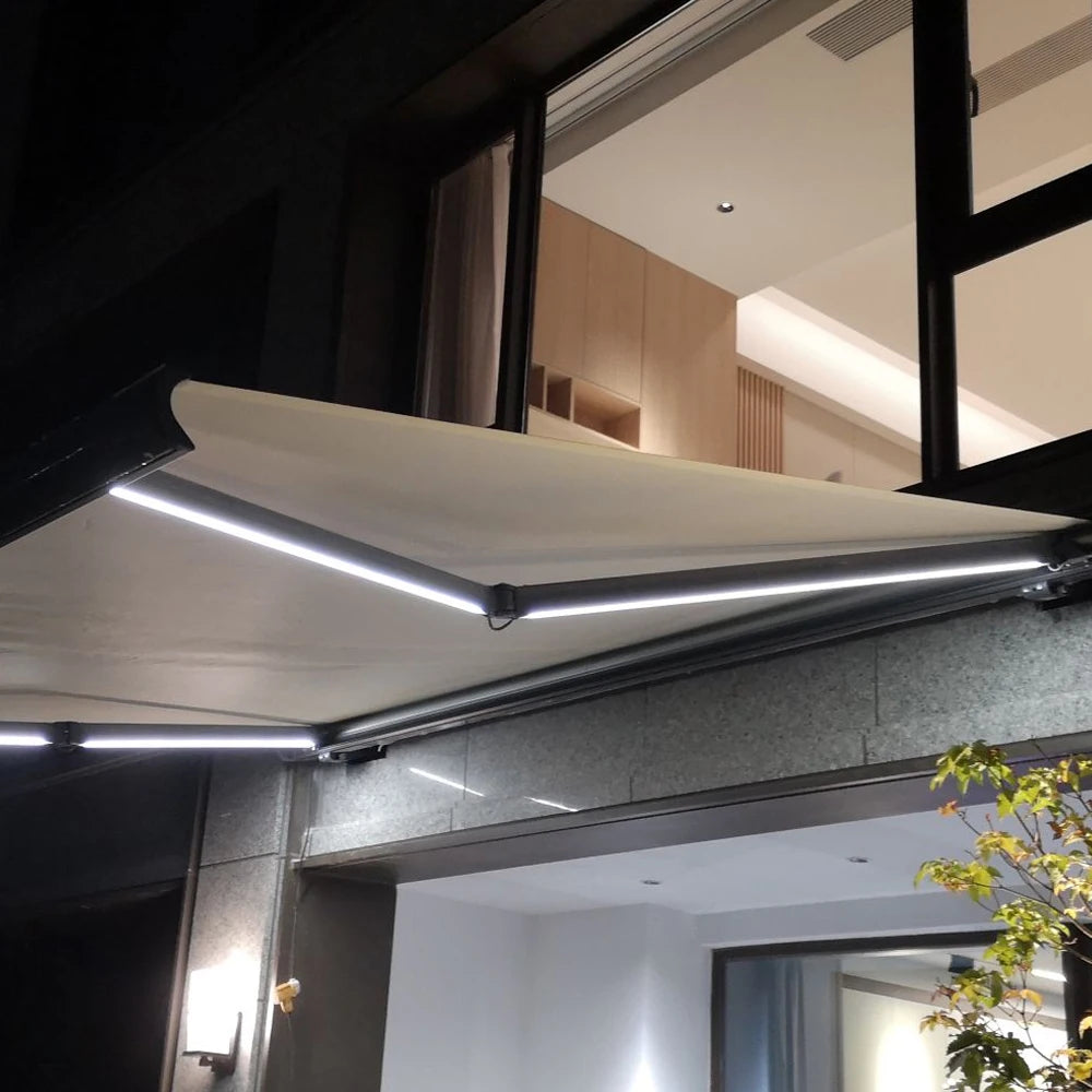 Electric Retractable Awning | UV Blocking Weatherproof Patio Shade – Custom Sizes