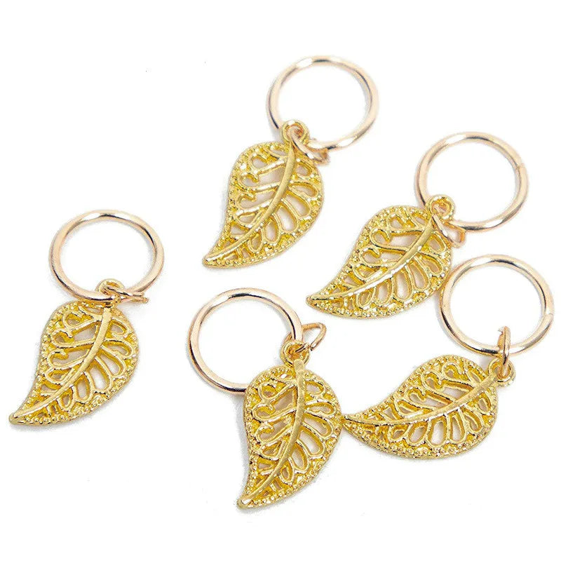 Hair Braid Dreadlock Beads Clips Charms African Braids Cuffs Rings Hip Hop Style Jewelry Dreadlock Clasps Accessories
