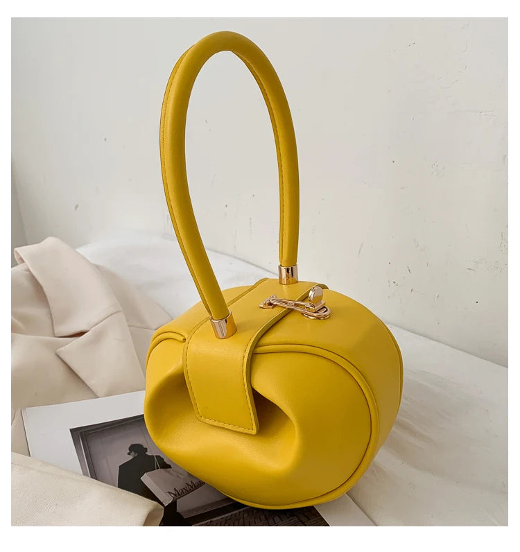 Women's Mini Bowling Round Shoulder Bag